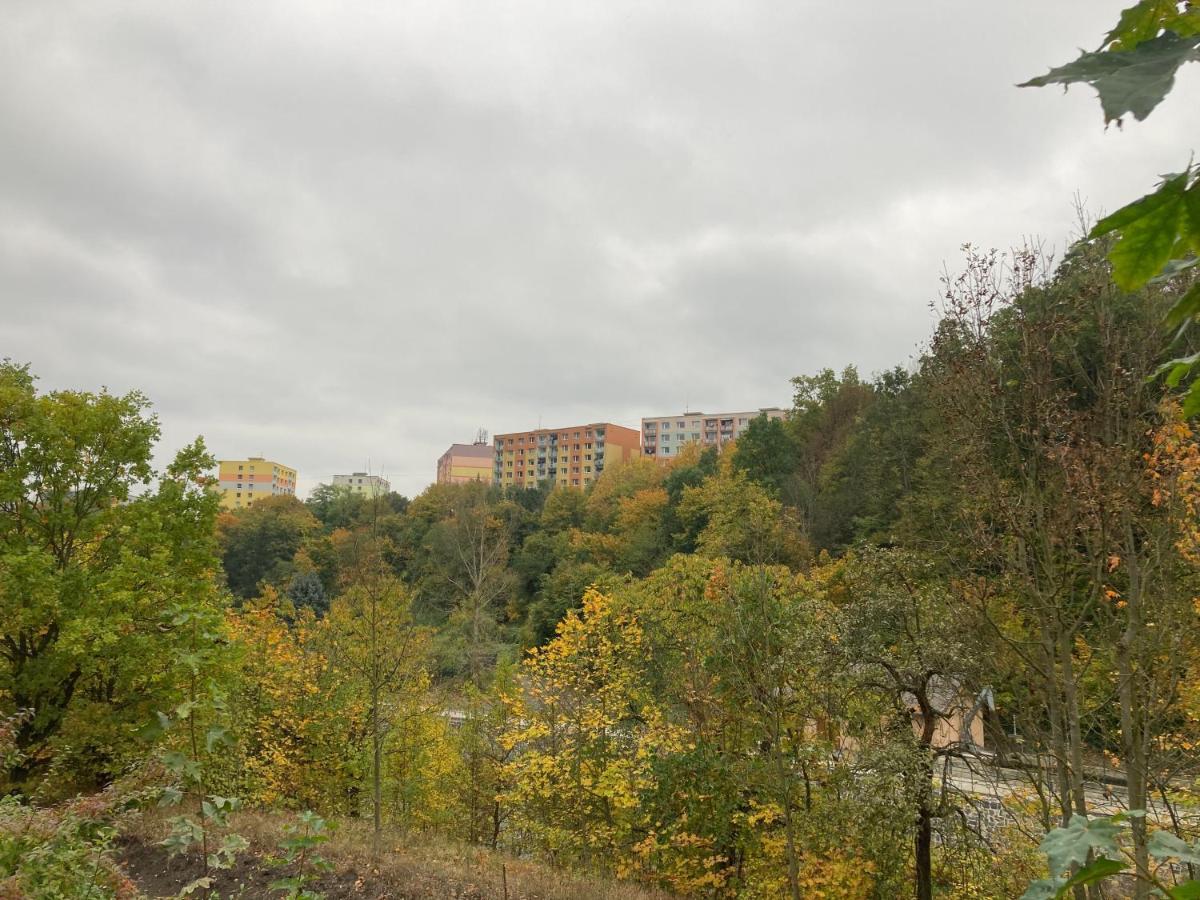 U Kosmonauta Lägenhet Decin Exteriör bild